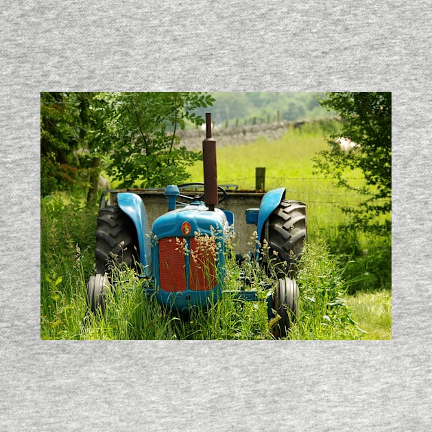 Fordson Dexta traktor castleton derbyshire by Simon-dell